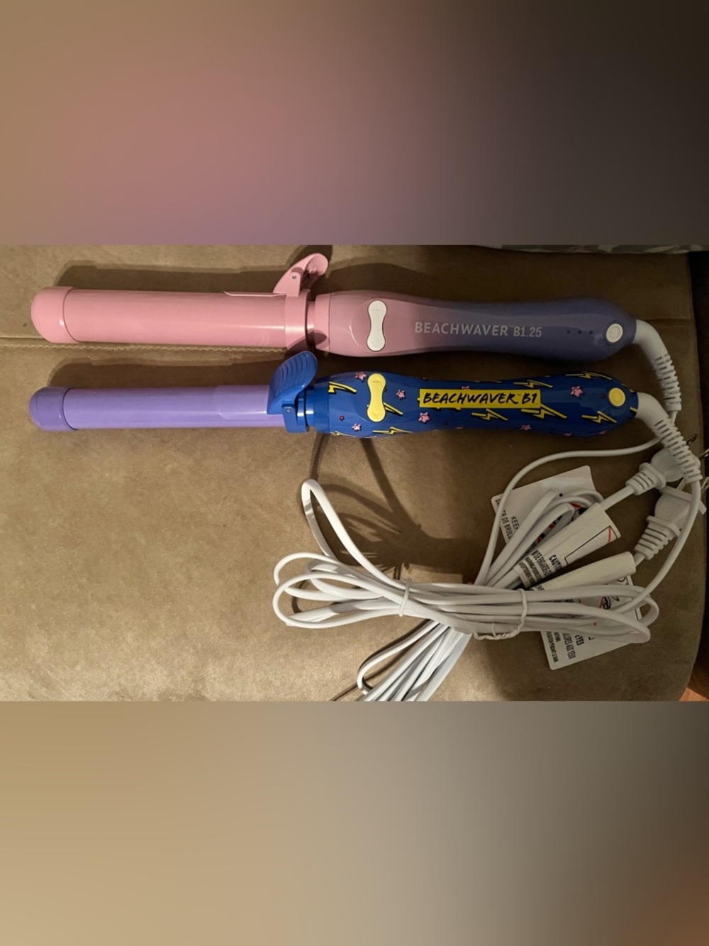 Beachwaver Bundle B1 1” + B1.25 Ombre Curling Irons